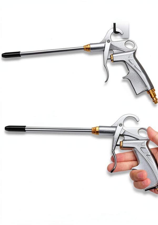 JASTIND Air Blow Gun Metal Durable Workshop Compressor Tool-4