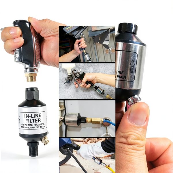 Ubiquitous AI303 Air Compressor Filter Aluminum Moisture-5