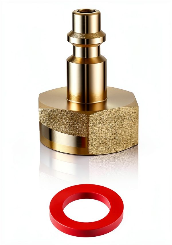 LitOrange Brass Blow Out Plug Adapter for Sprinkler-0