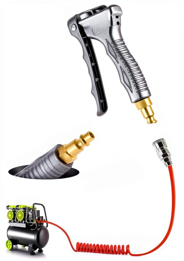 JASTIND Air Blower Gun Metal Adjustable Nozzle 150 PSI-4