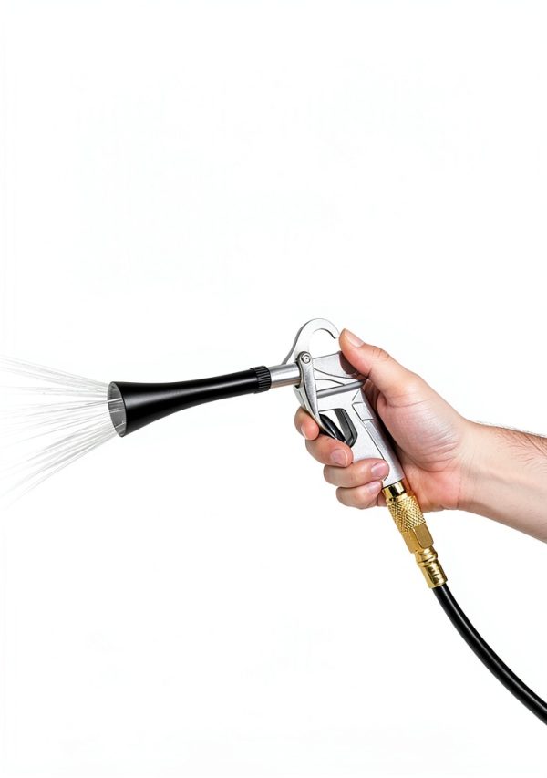 JASTIND Car Dry Cleaning Gun Metal Air Blower Tool-6