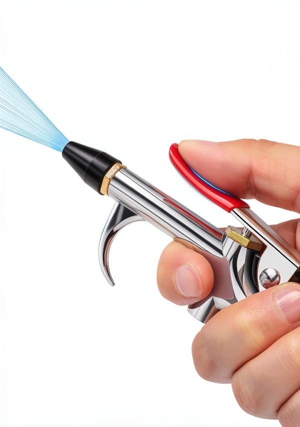FEAOXYO Air Blow Gun Kit Stainless Steel High Pressure-4