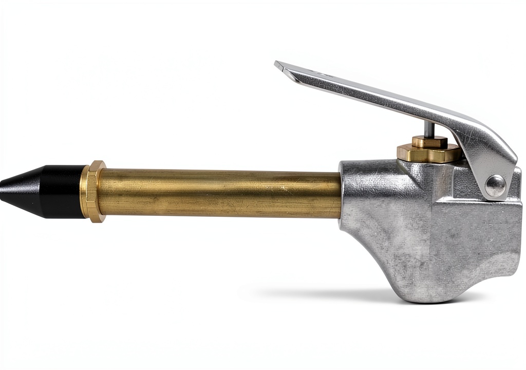 Milton Blow Gun in use on a workshop bench
