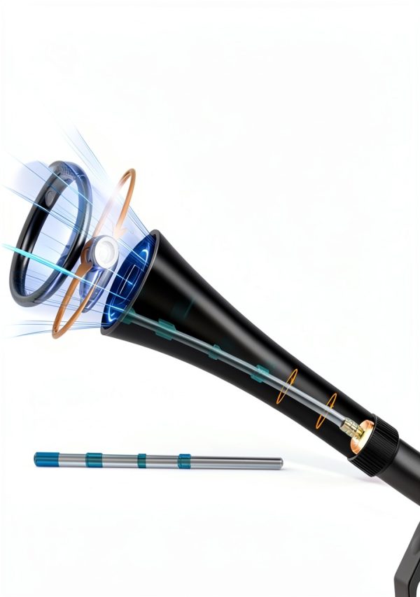 JASTIND Car Dry Cleaning Gun Metal Air Blower Tool-2