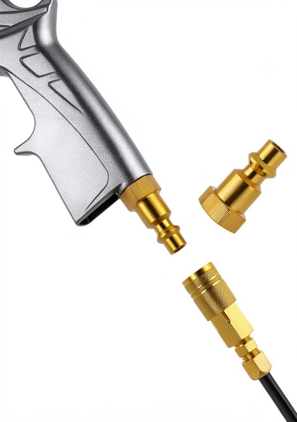 JASTIND Car Dry Cleaning Gun Metal Air Blower Tool-3