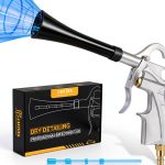 JASTIND Car Dry Cleaning Gun Metal Air Blower Tool-0