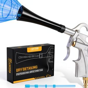 JASTIND Car Dry Cleaning Gun Metal Air Blower Tool-0