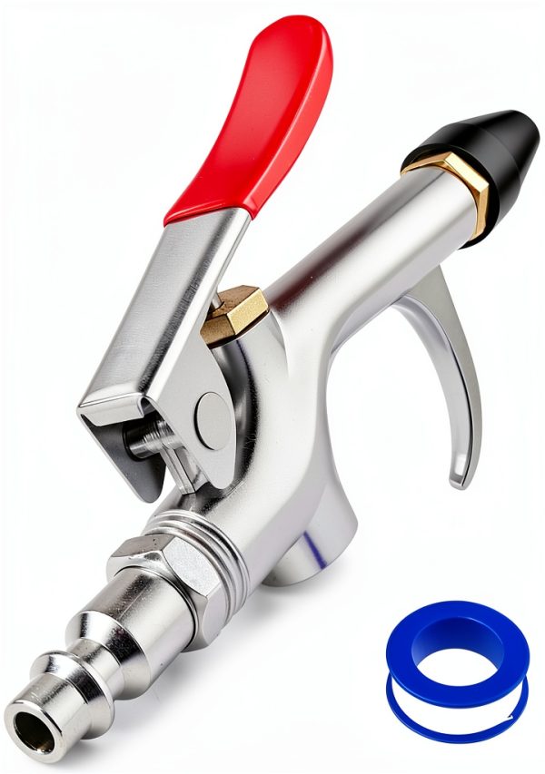 FEAOXYO Air Blow Gun Kit Stainless Steel High Pressure-0