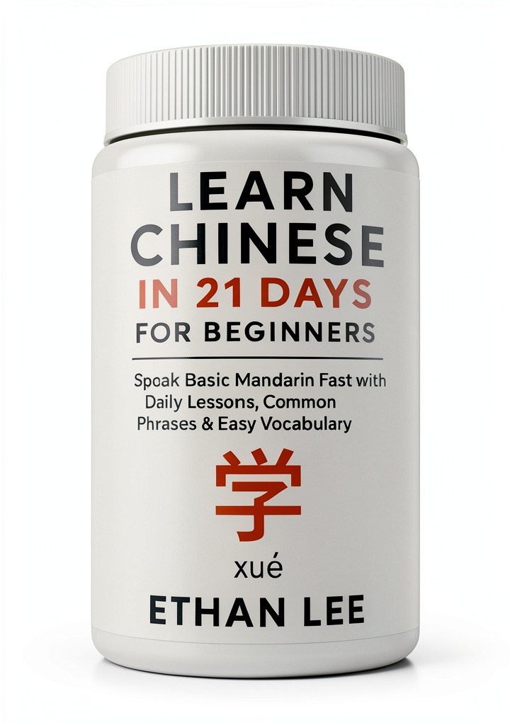 EleKraft English Kindle eBook Chinese Language Instruction displayed on a tablet during travel