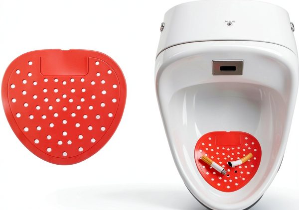 NentMent Urinal Screens Red NM-116-2