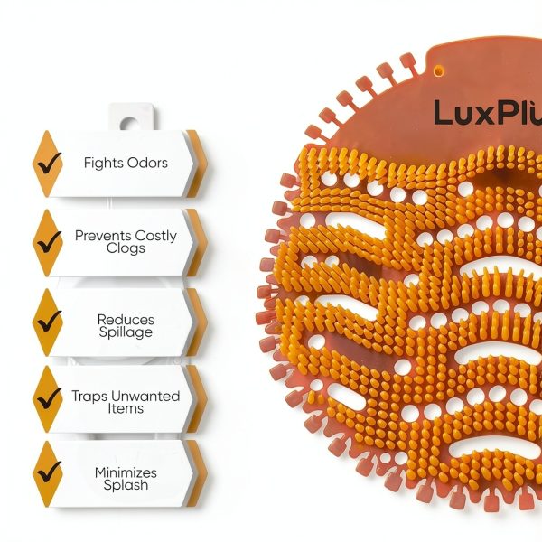 Urinal Deodorizer Screen LuxPlum Orange Control-6