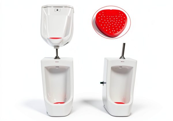 NentMent Urinal Screens Red NM-116-5
