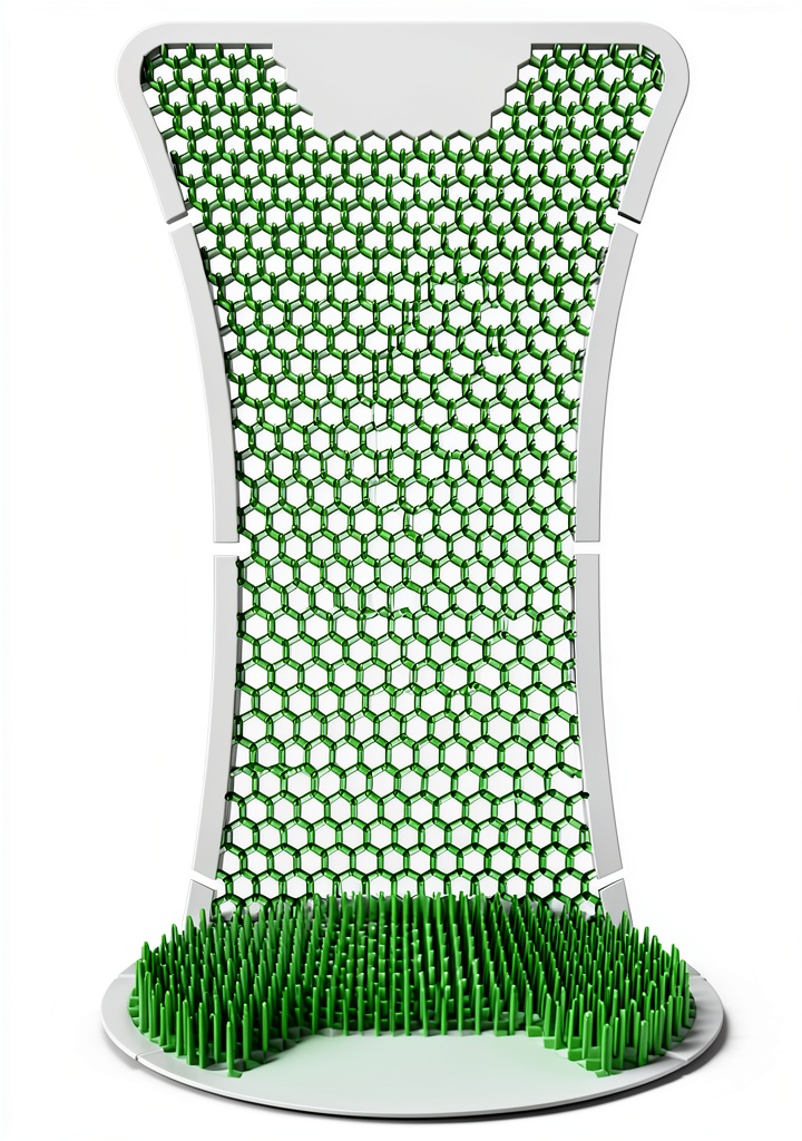 Splash Hog urinal screen in action