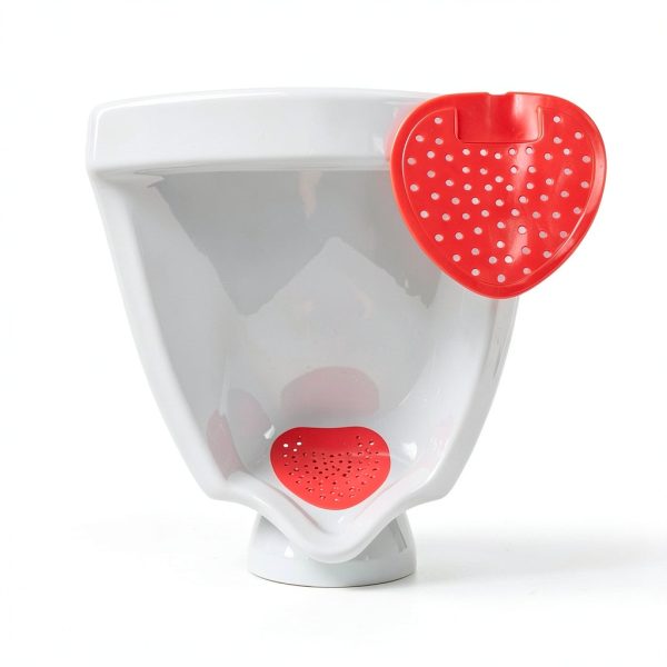 NentMent Urinal Screens Red NM-116-6