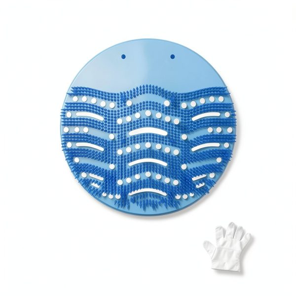 HULAXILOTI Urinal Screen Deodorizer LXBC50 50 Pack Blue Orange-5