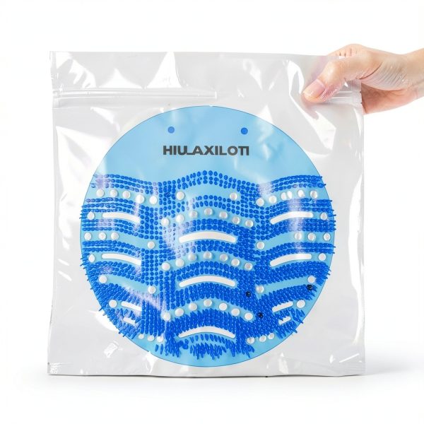 HULAXILOTI Urinal Screen Deodorizer LXBC50 50 Pack Blue Orange-6
