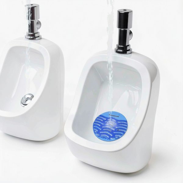 HULAXILOTI Urinal Screen Deodorizer LXBC50 50 Pack Blue Orange-2