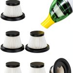 6 Pack HEPA Vacuum Filter Replacement Compatible with Compact Cordless Vacuum Cleaner as Seen on TV, Washable and Reusable Vac Replacement Parts-0
