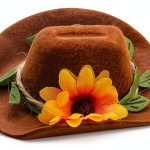 Chicken Hats 2Pcs Tiny Cowboy Hat for Small Pets by LXLVOUEG-0