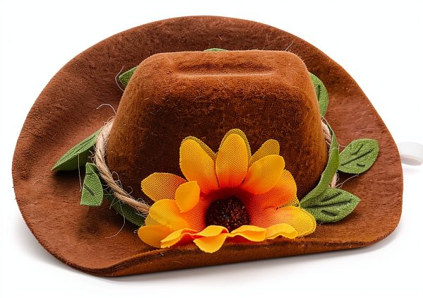 Chicken Hats 2Pcs Tiny Cowboy Hat for Small Pets by LXLVOUEG-0