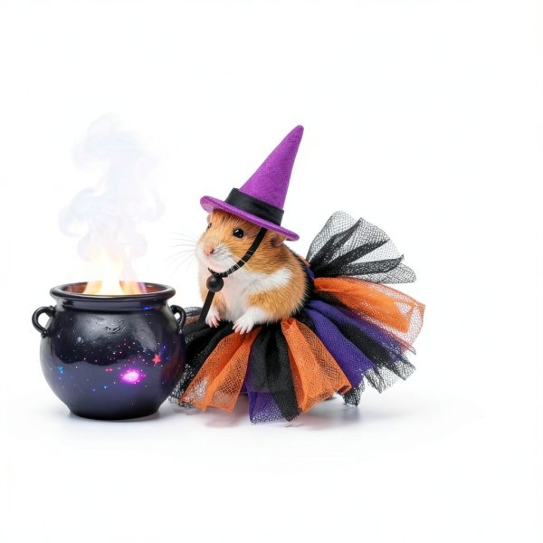 Lizard Costume Set ZHENYOUBML Tutu Skirts & Hats for Small Pets-6