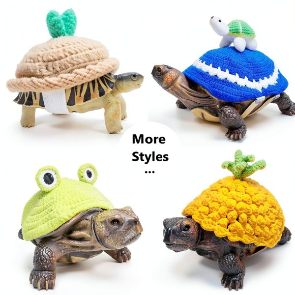 Turtle Sweater FORZENA Handmade Warm Pet Apparel Dinosaur C-4