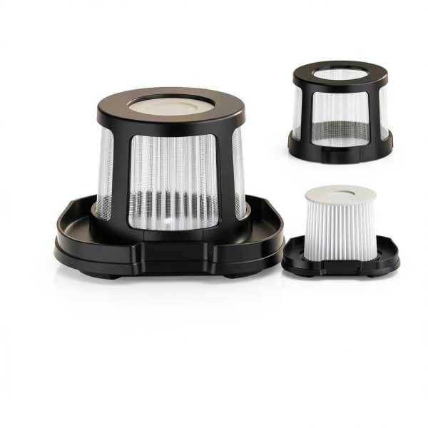 4 Pack 2284w Vacuum Replacement Filter for Bissell Pet Hair Eraser Filter Hand Vacuum 2284W 2390 2389 2390A, Compare to Parts # 1614212 1614203 1614204, 4 Mesh Filters and 4 Foam Filters-5