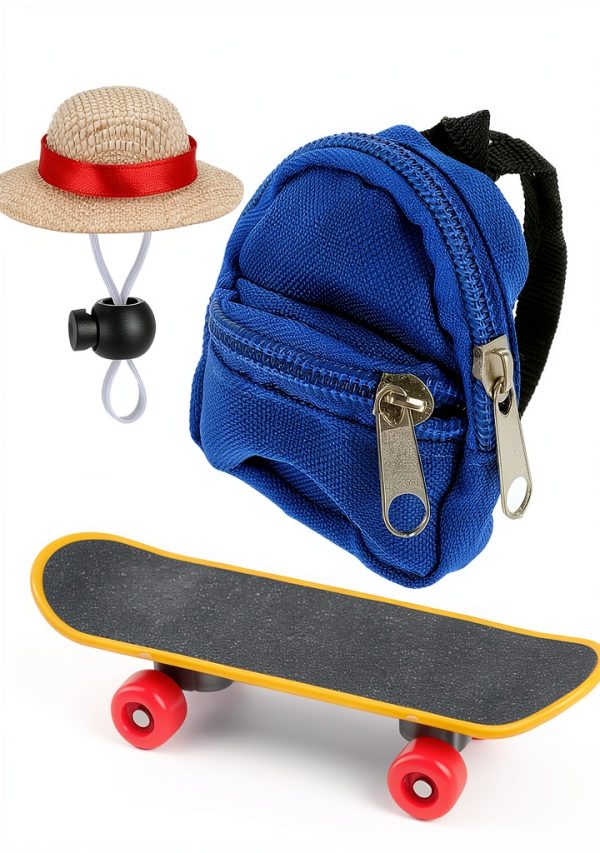 Bearded Dragon Accessories Toy by IASINN 3‑Pack Backpack Hat-0