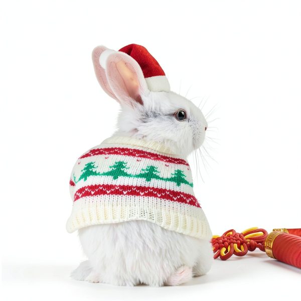 VICASKY Small Pet Christmas Costume Pet Apparel Set-2