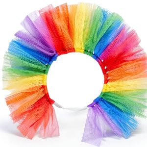 Chicken Tutu Dress Rainbow Skirt by GOESUP – 17.5" Waist, 6" Skirt-0