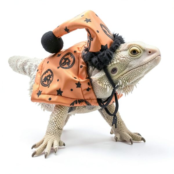 Bearded Dragon Halloween Hat and Cloak Adjustable Costume by ADOGGYGO-1