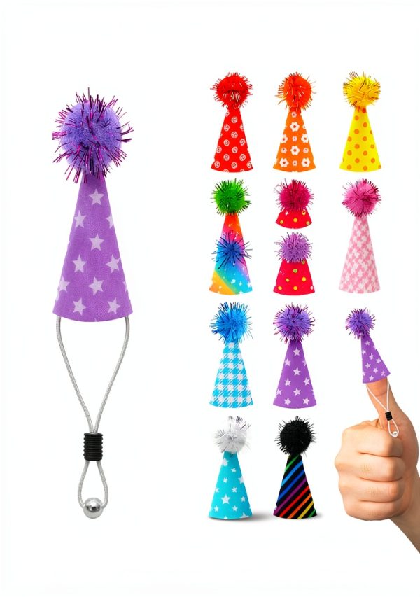 Pet Show Mini Hats 10 Pack for Small Pets Reptile Hamster Party-1